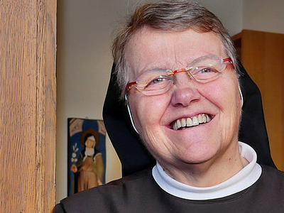 Sr. Katharina Hartleib OSF, Foto © Franziskanerinnen von der ewigen Anbetung Olpe, Kloster auf Zeit